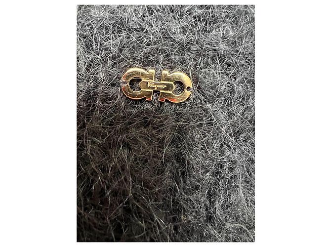 Salvatore Ferragamo Wollpullover Schwarz - Ansicht 4