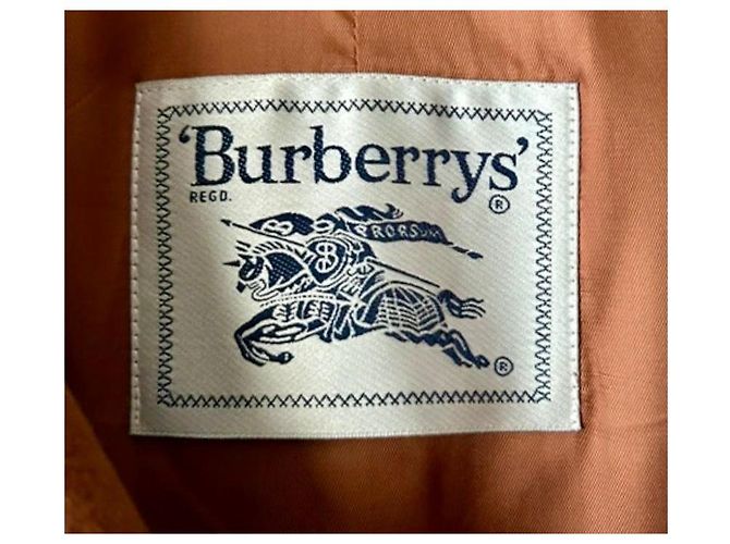 Abrigo 3/4 de lana y cachemira Burberry Avellana - vista 4