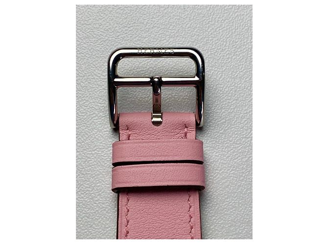 Hermès Glissade Schmuckuhr Pink - Ansicht 3