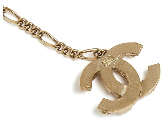Chanel 2006 Sautoir Gürtel T80 oder M Emaille Kristall CC Kettenhalskette US29 Golden - Ansicht 5