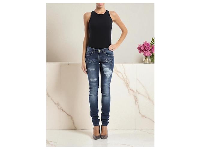 Vaqueros Pierre Balmain en denim azul - vista 2