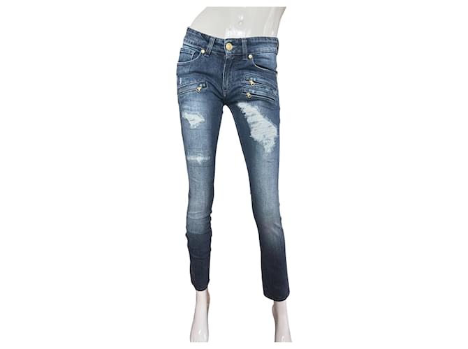 Vaqueros Pierre Balmain en denim azul - vista 5