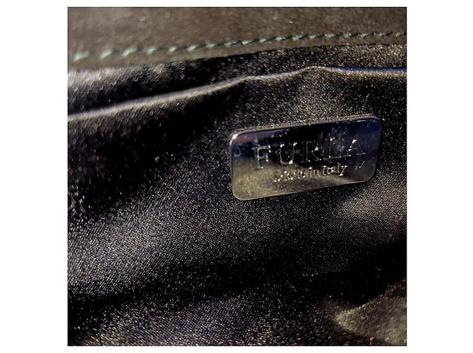 Furla Mini borsa a tracolla con paillettes Nero - vista 8