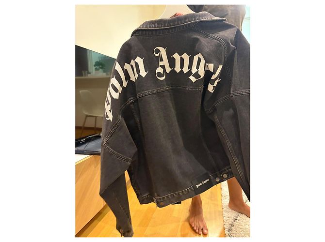 Palm Angels Jeansjacke Haselnuss - Ansicht 2