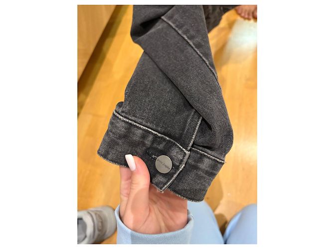 Palm Angels Jeansjacke Haselnuss - Ansicht 4