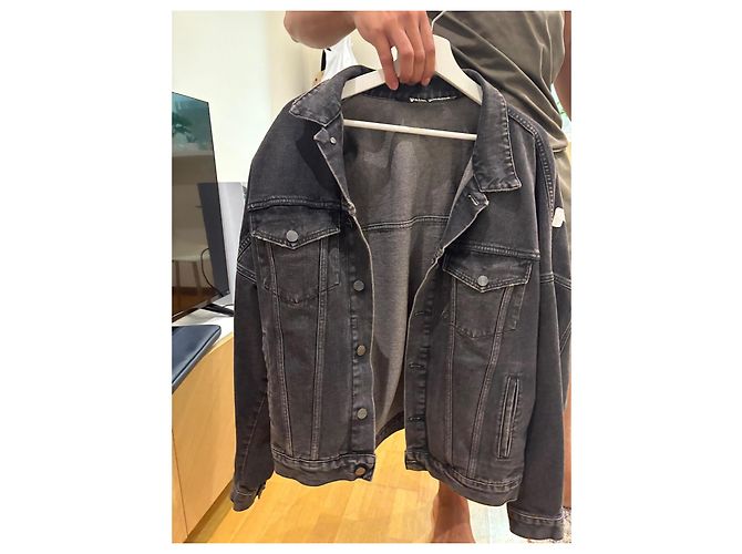 Palm Angels Jeansjacke Haselnuss - Ansicht 5