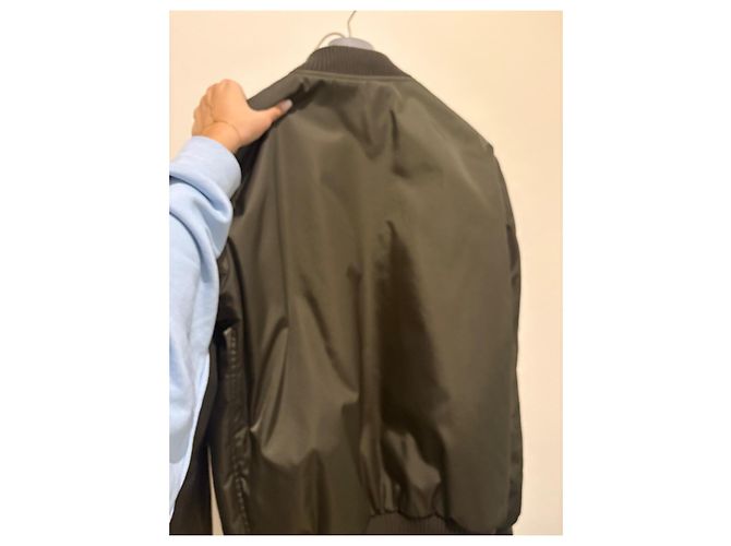 Prada Bomberjacke Nylon Khaki - Ansicht 11