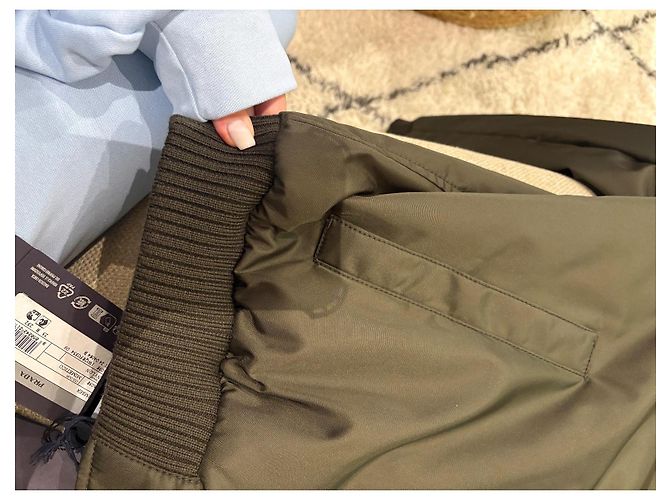 Prada Bomberjacke Nylon Khaki - Ansicht 9