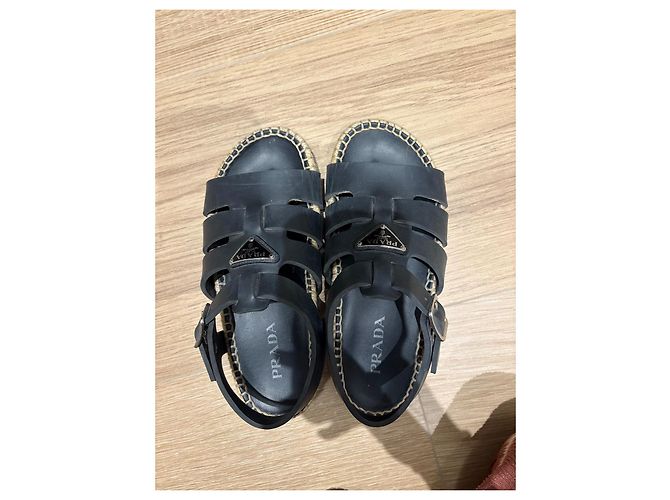 Modello di sandali clog Prada Styler Nero - vista 2