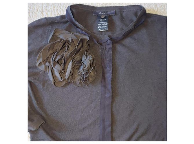Kleiner grauer Cardigan Max Mara - Ansicht 4