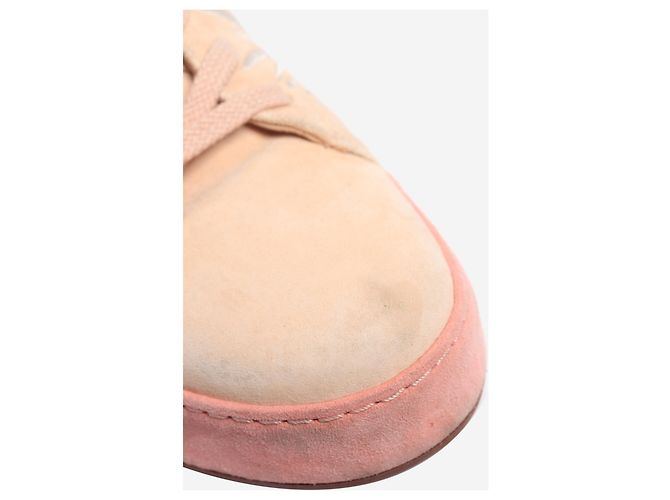 Loro Piana Suede-Sneaker Pink Nuages - Größe EU 38 (UK 5) - Ansicht 5