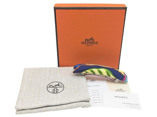 Hermès HERMES Eclipse PM Barrette Azul Amarelo - vista 11
