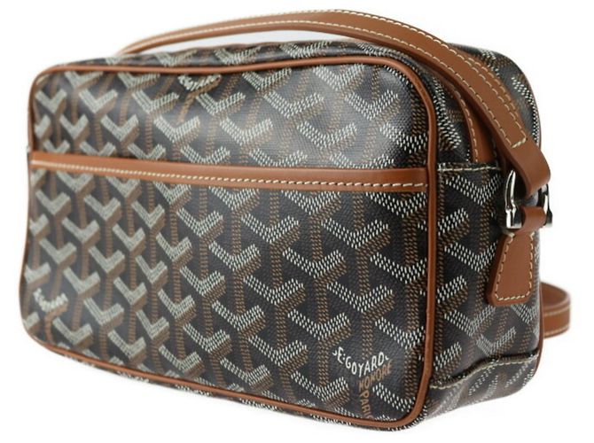 Goyard Cap Vert PM Schultertasche Braun Schwarz - Ansicht 2