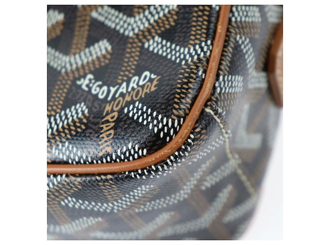 Goyard Cap Vert PM Schultertasche Braun Schwarz - Ansicht 5