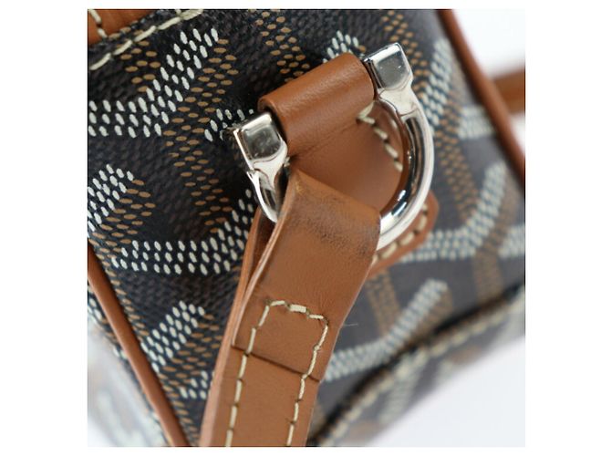 Goyard Cap Vert PM Schultertasche Braun Schwarz - Ansicht 7