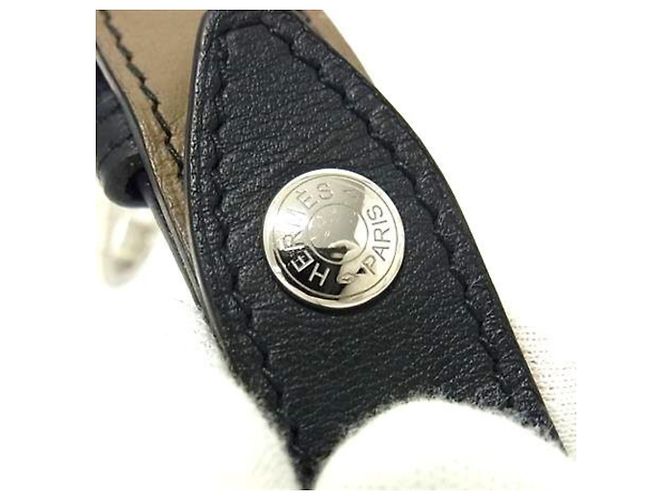 Hermès HERMES Handschuhhalter Fidel Schwarz - Ansicht 3