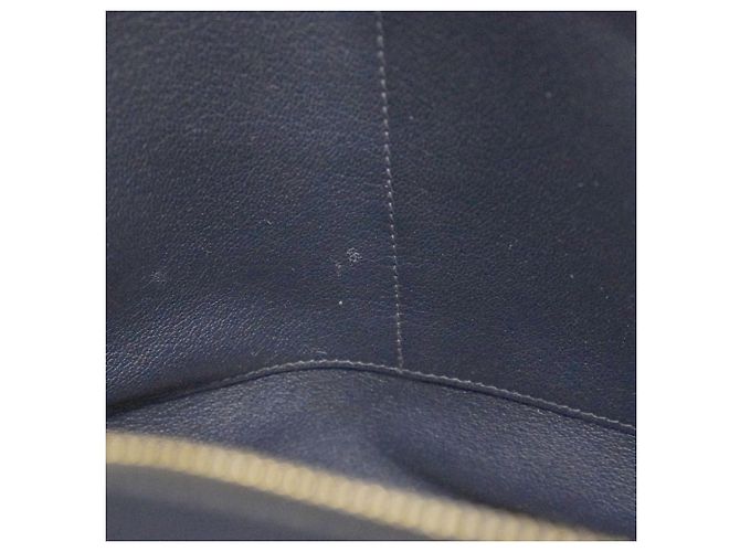 Hermès Zaino Hermes Kelly Ad GM in blu navy - vista 11