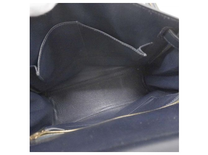 Hermès Zaino Hermes Kelly Ad GM in blu navy - vista 4