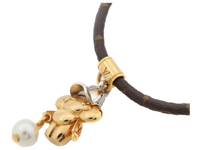 Bracciale Charm Basketball Vivienne Monogramma Marrone Louis Vuitton - vista 3