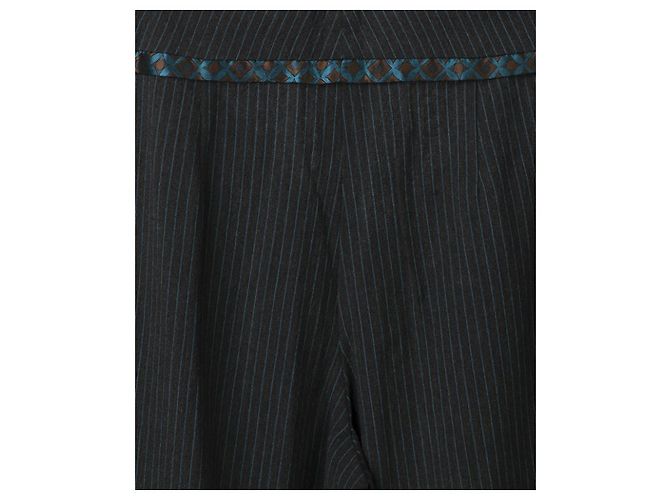 Pantalón Antonio Marras, modelo Stripes FW2018. Negro - vista 3