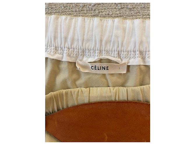 Gonna Céline, modello Circa 2010 di Phoebe Philo. Beige - vista 5