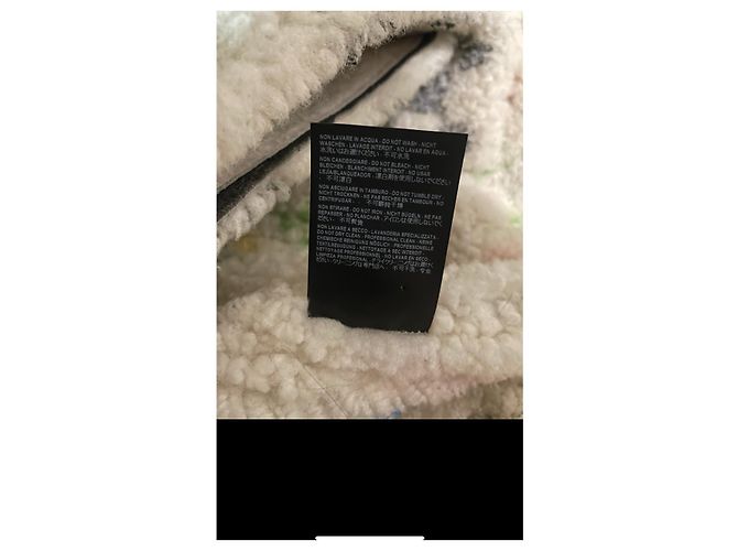 Balenciaga Graffiti Fliegerjacke Leder Braun Dunkelbraun - Ansicht 8