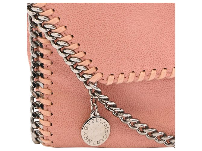 Stella Mc Cartney Tiny Falabella Tote Bag aus rosa Polyester von Stella McCartney Pink - Ansicht 9