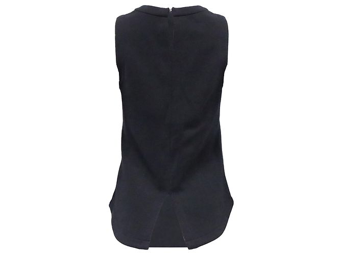 Top Proenza Schouler en algodón negro - vista 4