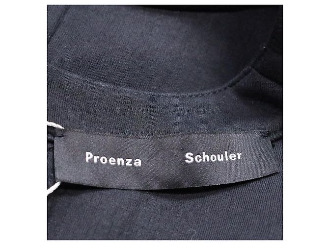 Top Proenza Schouler en algodón negro - vista 5