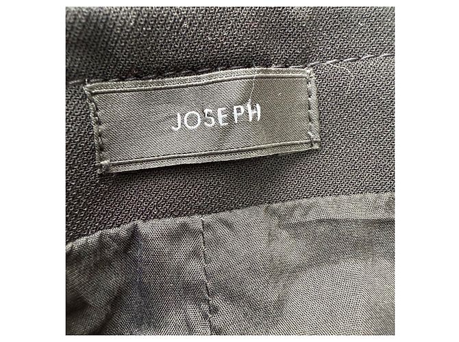 Joseph Midi Pencil Skirt in Black Polyester - view 4