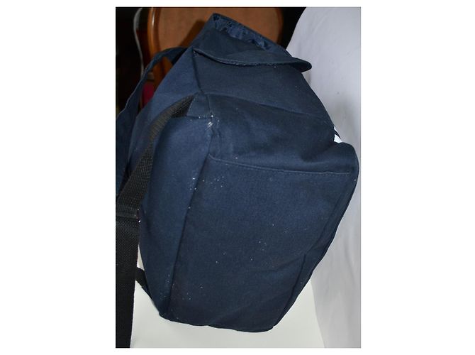 Jean Paul Gaultier Blue Canvas Backpack - view 4