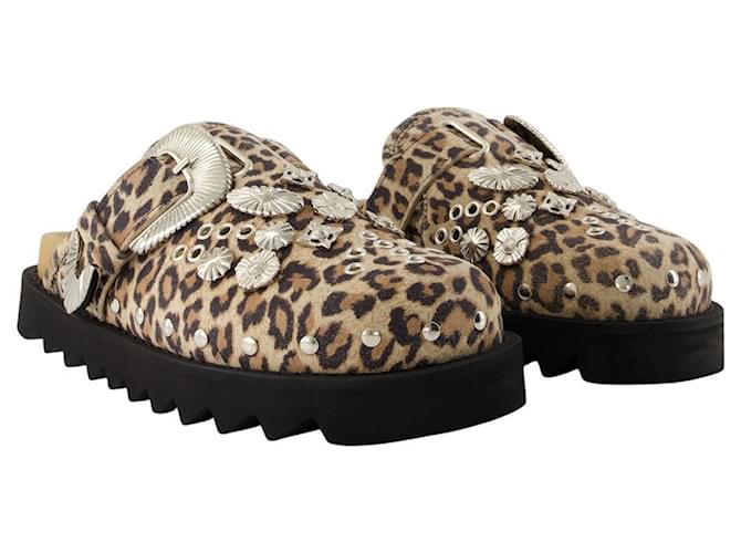 Mules Aj1058 - Toga Pulla - Pelle - Marrone - vista 2