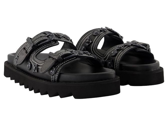 Sandali Aj1432 - Toga Pulla - Pelle - Nero - vista 2