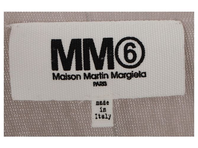 Maison Martin Margiela MM6 von Maison Margiela Pullover aus grauer Baumwolle - Ansicht 4