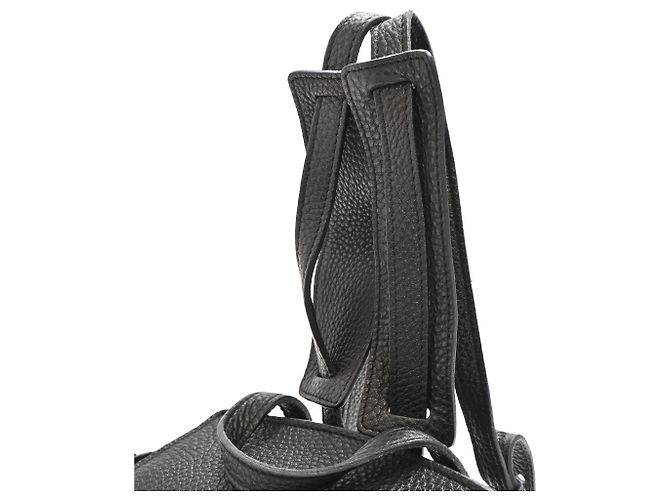 Zaino Mansur Gavriel in pelle nera - vista 8