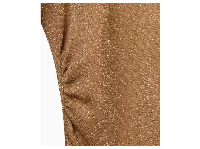 Emanuel Ungaro Top Ungaro, modelo Tejido Dorado. - vista 3