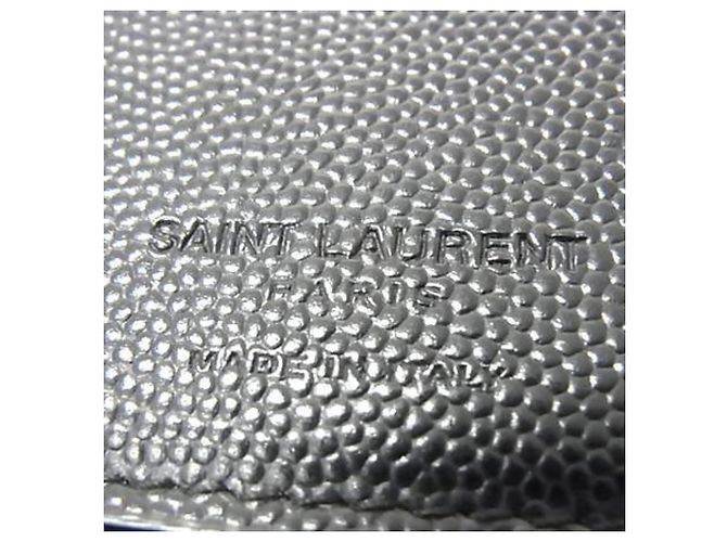 Monedero de cuero negro Saint Laurent - vista 5