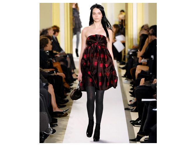 Vestido Marc By Marc Jacobs, modelo Bow FW2007 de Marc Jacobs. Negro Rosa - vista 5