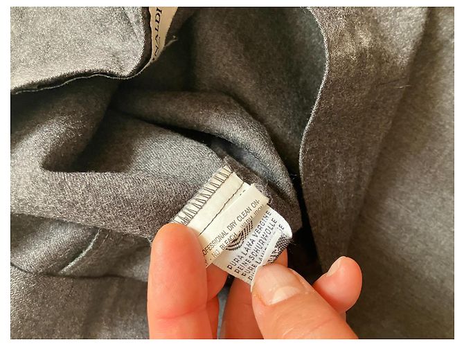 Pantalones Marina Rinaldi de lana gris - vista 5