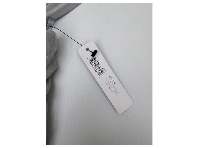 Donna Karan Jersey Maxi Kleid Grau - Ansicht 8