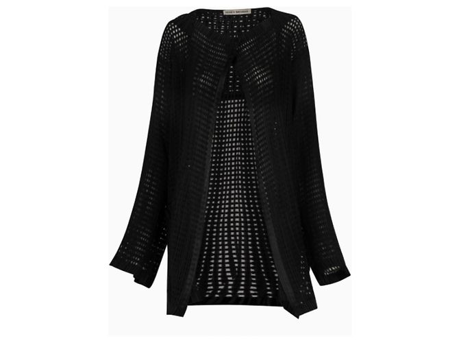 Conjunto Issey Miyake, modelo Linear Echo SS1996. Negro - vista 3