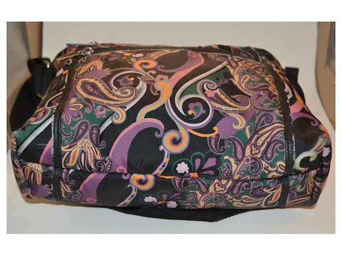 Etro Schultertasche mit Muster aus Stoff Mehrfarben - Ansicht 4