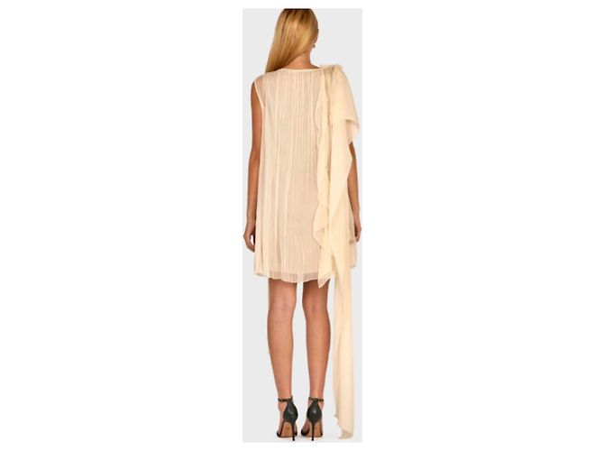 Abendkleid Alberta Ferretti, Modell Weightless. Beige - Ansicht 3