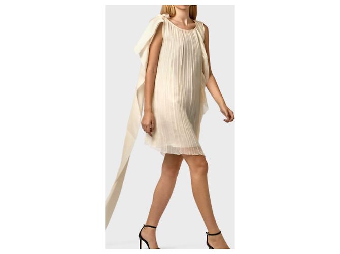 Abendkleid Alberta Ferretti, Modell Weightless. Beige - Ansicht 4