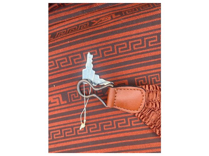 Yves Saint Laurent Valigetta in tela beige - vista 3