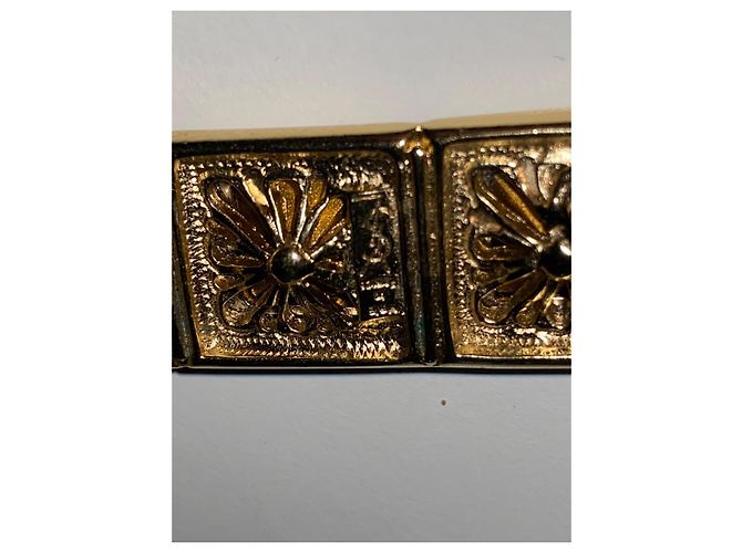 Spilla Barrette Yves Saint Laurent Metallo Oro e Argento D'oro - vista 7