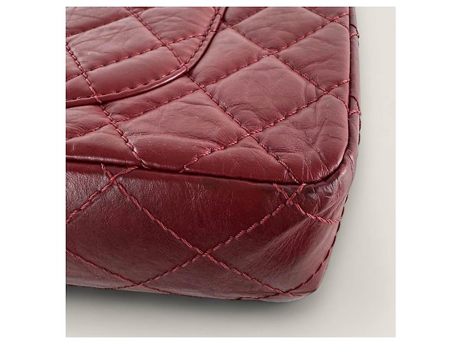 Chanel riedizione 226 in pelle rossa Rosso - vista 10