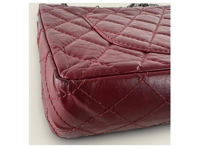 Chanel riedizione 226 in pelle rossa Rosso - vista 11