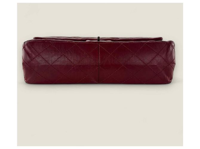 Chanel riedizione 226 in pelle rossa Rosso - vista 12