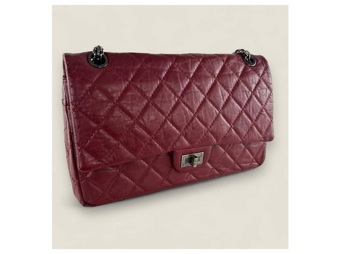 Chanel riedizione 226 in pelle rossa Rosso - vista 19